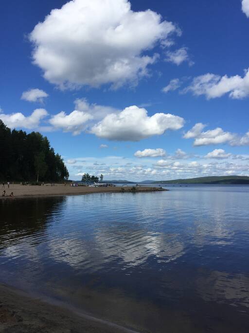 Några minuter från Orbaden sköna strand