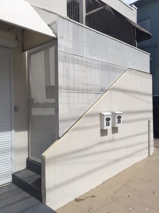 Apartment entry.