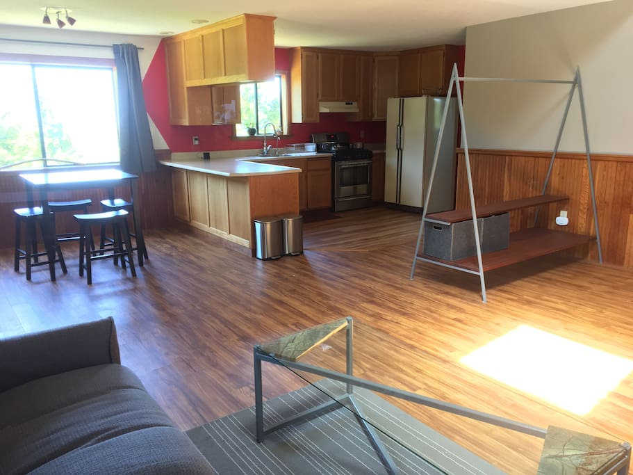 Well lit and spacious