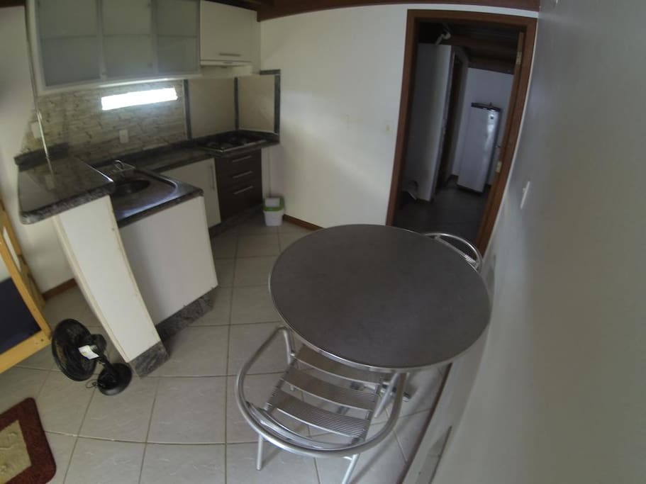 Studio with kitchen