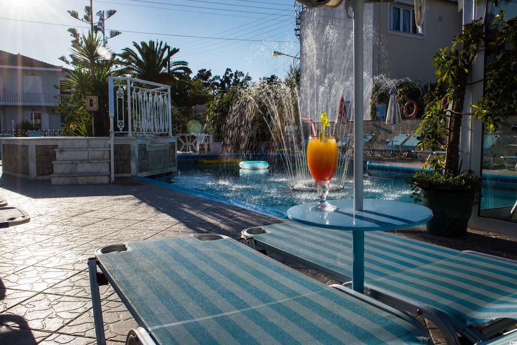 Pool area