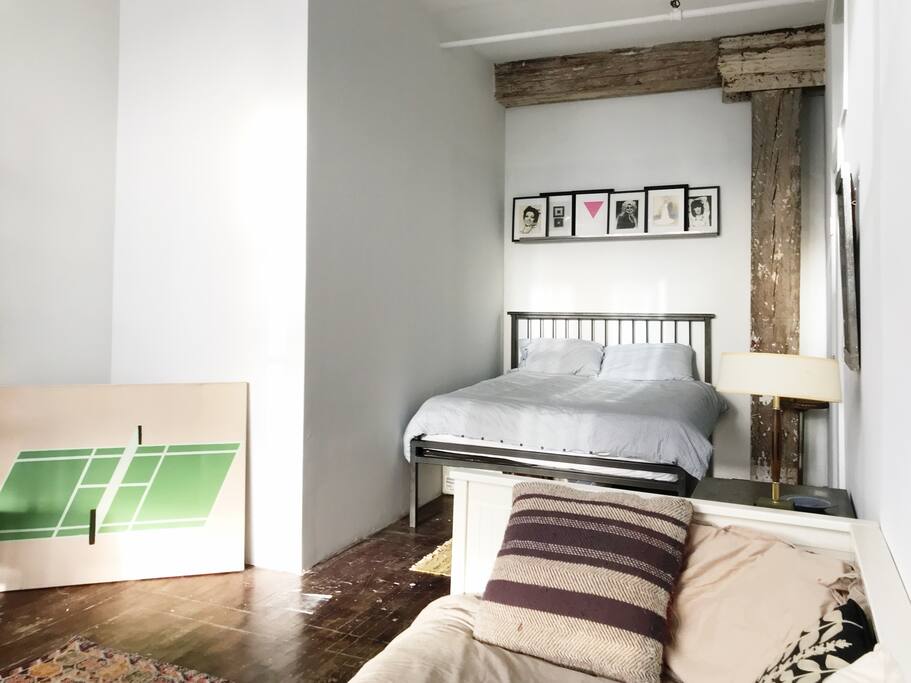 Light filled bedroom