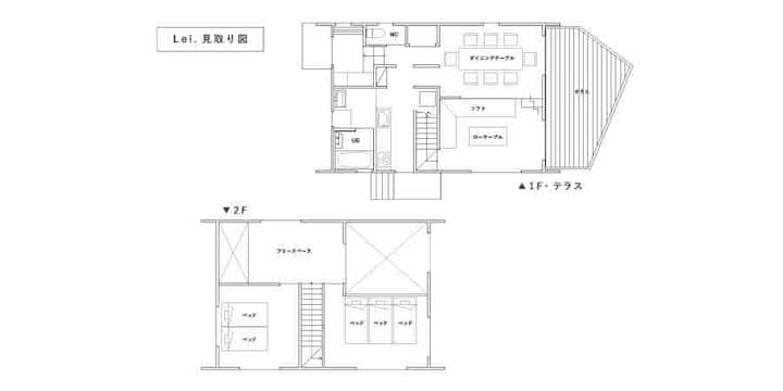 タープ付プライベートガーデン＆Bbq｜静かな高台・3ldk最大6名の1組限定ヴィラ - 淡路市