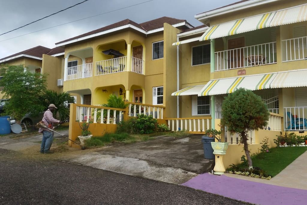 Front of Townhouse