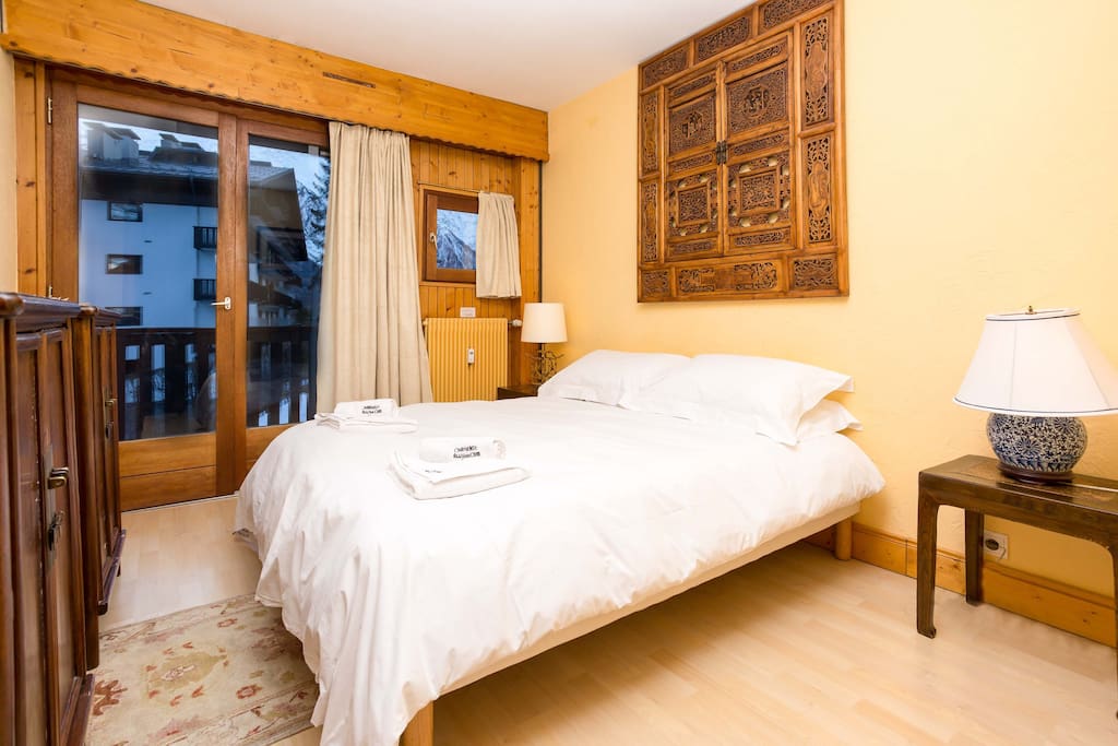 Master bedroom - made as a double bed (can also be twin beds)