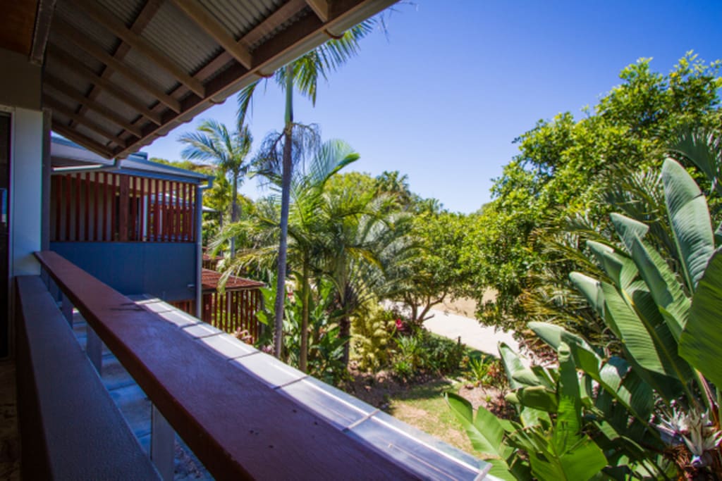 Your balcony facing the ocean to take in the breeze and sea air