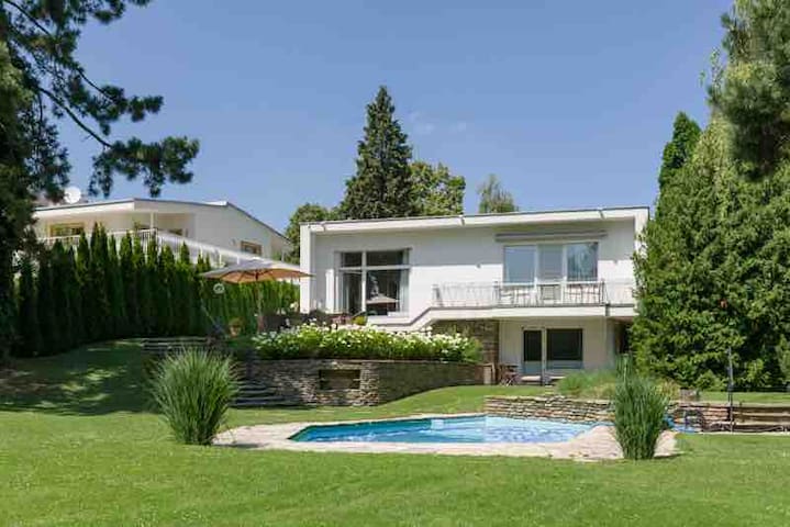 Lux Villa in Grinzing with park and Helikopter!