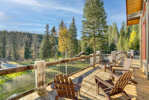 Whitefish Outpost: 
Rustic Luxury Retreat