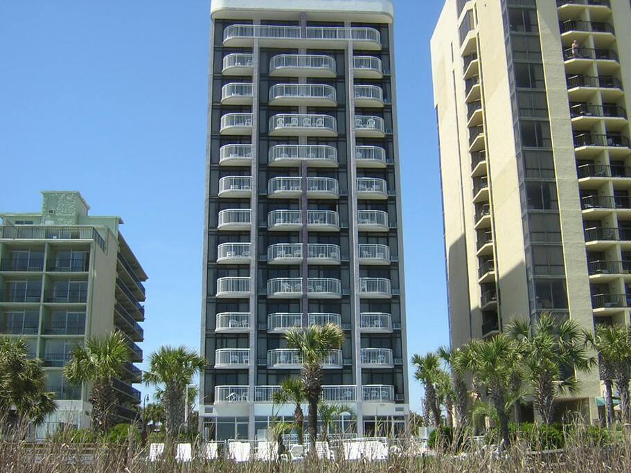 Ocean Front Building with Private Balcony