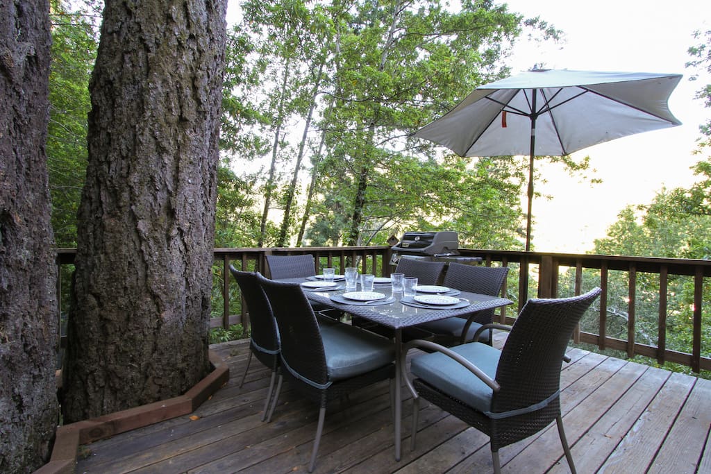 Enjoy an afternoon with friends. BBQ, views and warm afternoon sun.