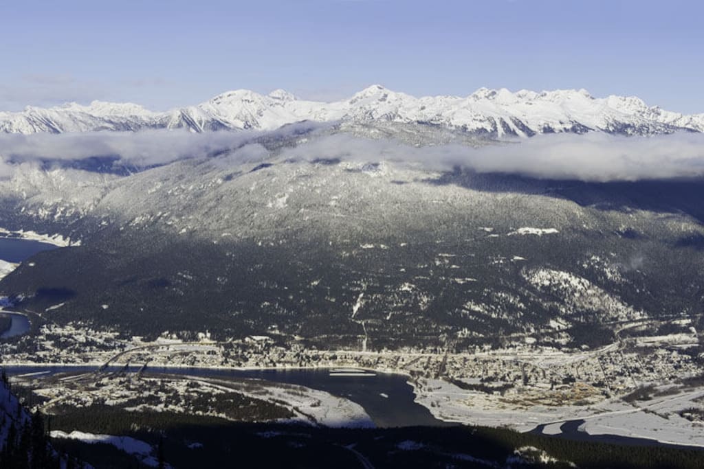 Panoramic View of Revelstoke