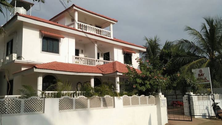 Villa Baywalk Goa | 200 meters from Morjim Beach