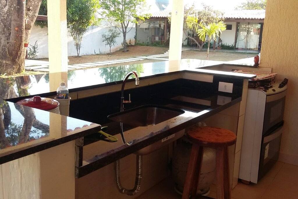 Vista da Área Gourmet