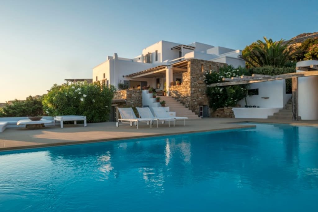 View of the House from the Pool