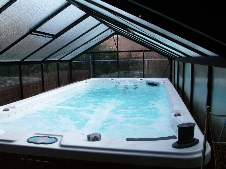 spa sous verrière