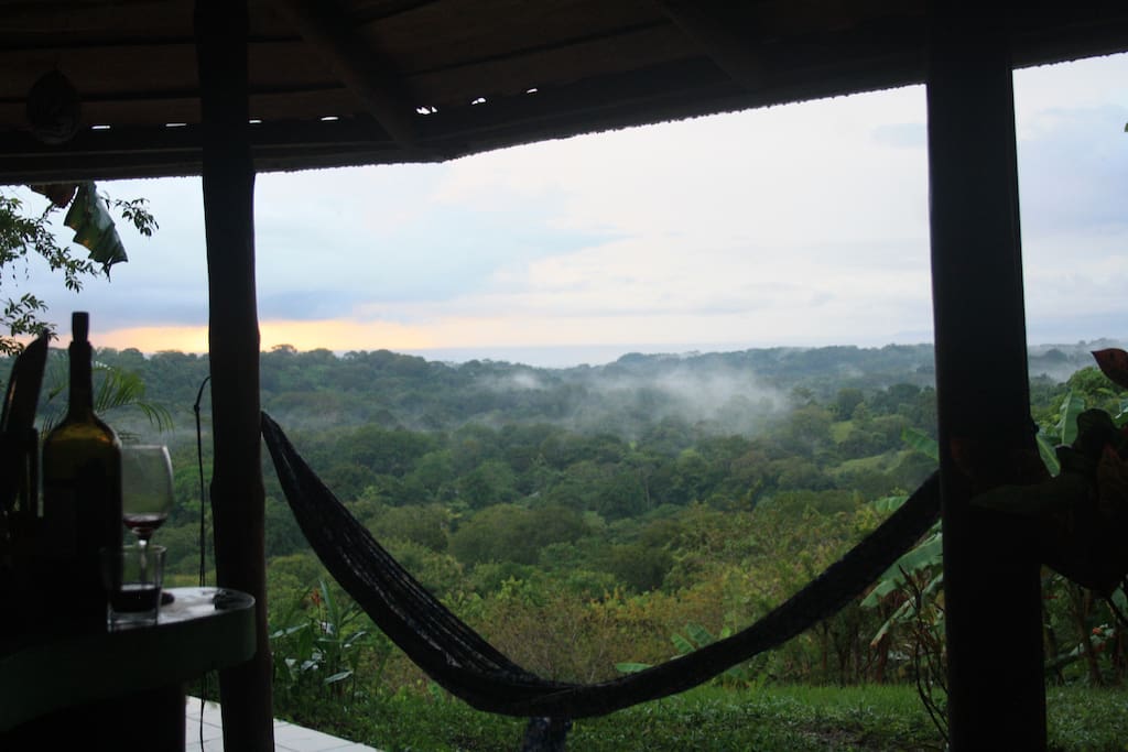 Come relax and enjoy this beautiful mountain top home with sweeping views of Costa Rica's Pacific Coast!