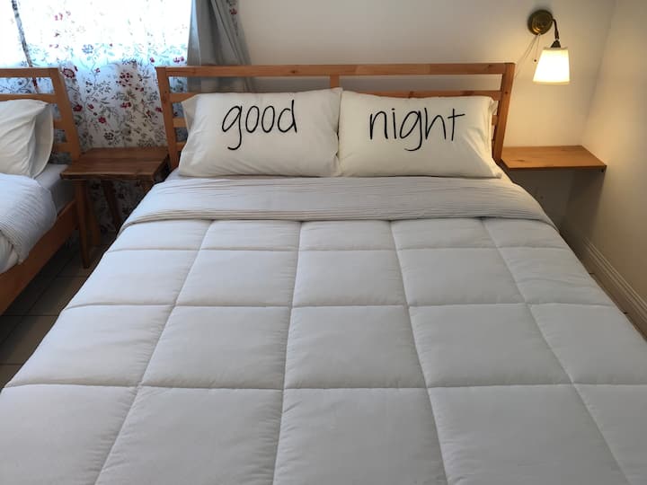Queen bed