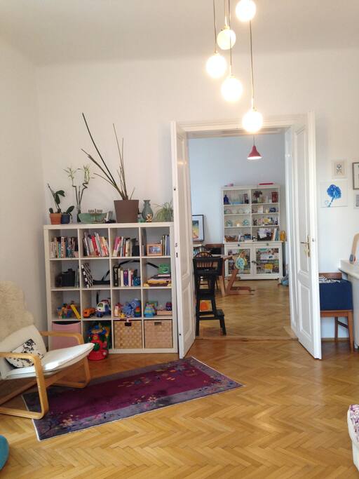 Living Room opens to Kitchen