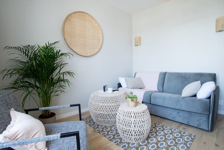 Cosy Appartement T2 Proche Plage Et Intramuros - ibis Saint Malo Plage