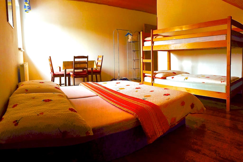 four-bed room