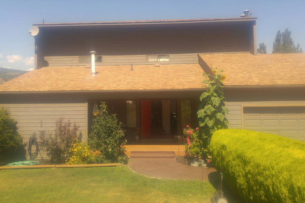 The front entrance