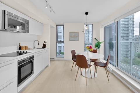 CozyChic Central Location 1 bed Condo ❤️ |Gym/Wifi