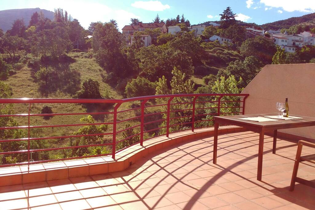 View from the main balcony