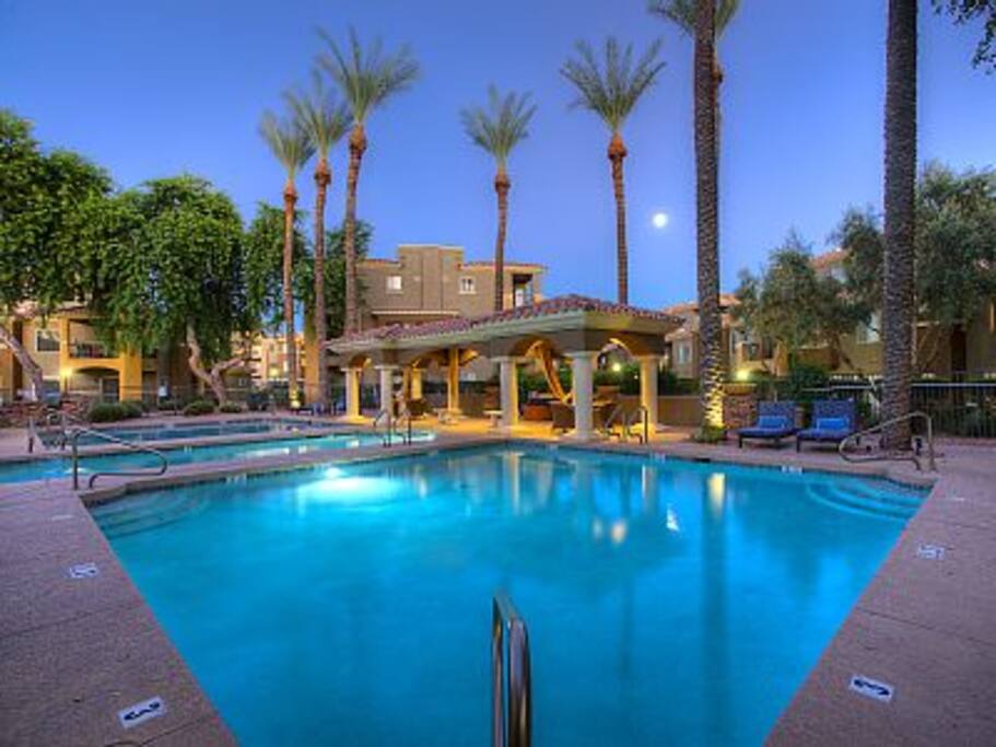 Pool area