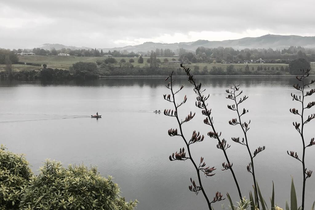 The lake is beautiful all year round...