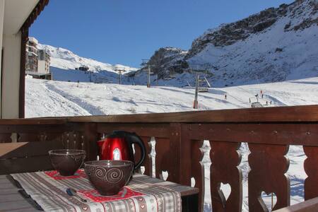 Bel appartement ensoleillé au pied des pistes