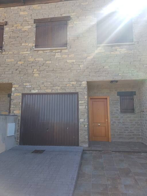 Entrada del adosado