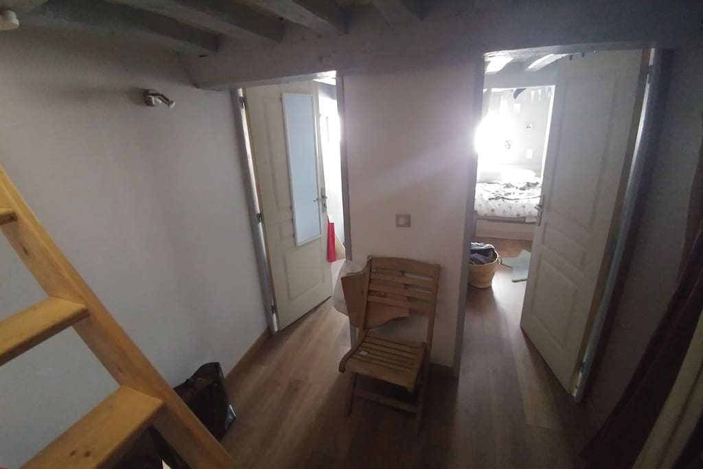 Appartement duplex -Grande pièce de vie -Deux chambres cabines