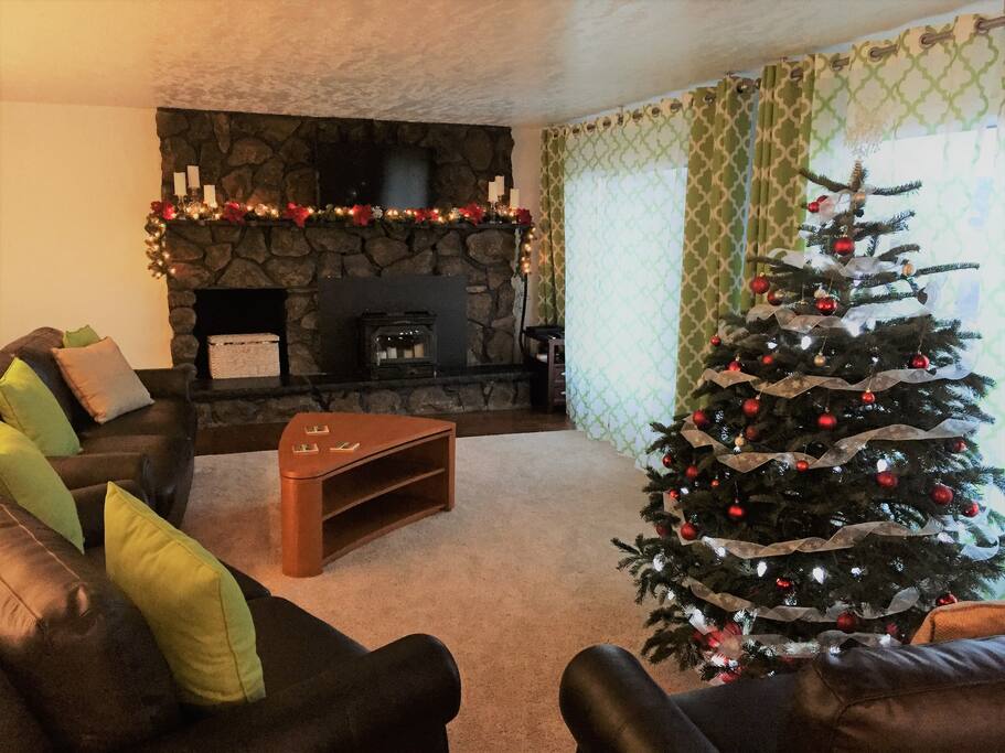Decorated for Christmas!