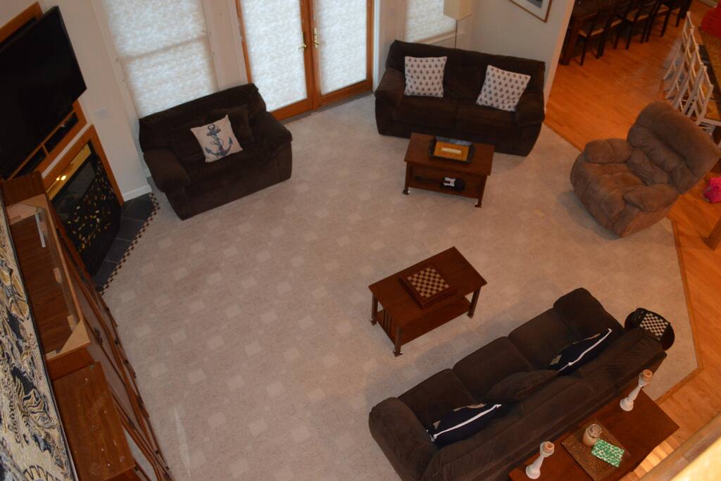 View from second floor