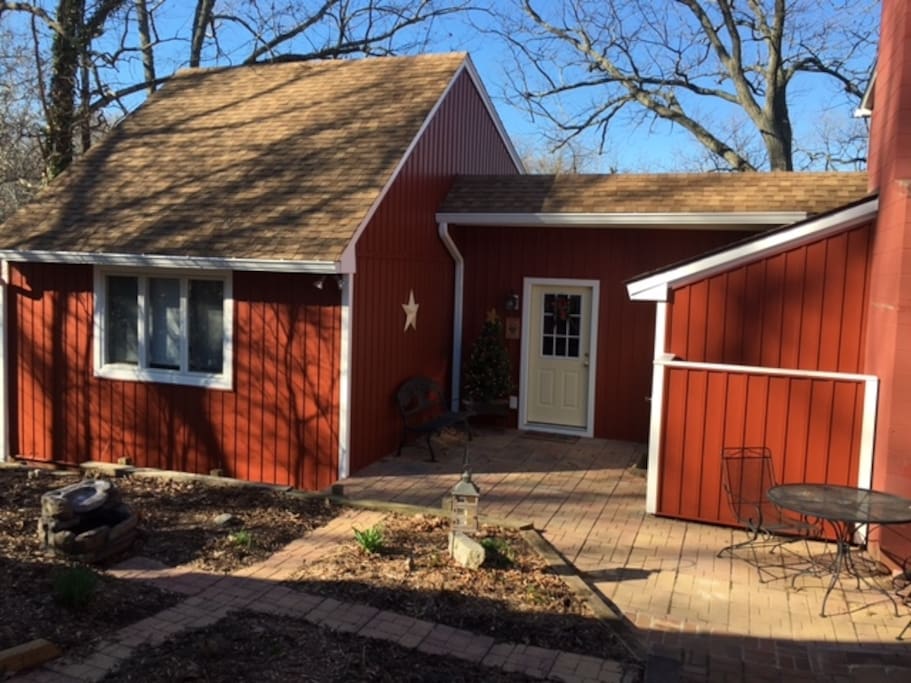This is the entrance to our part of the home where your bedroom is located.