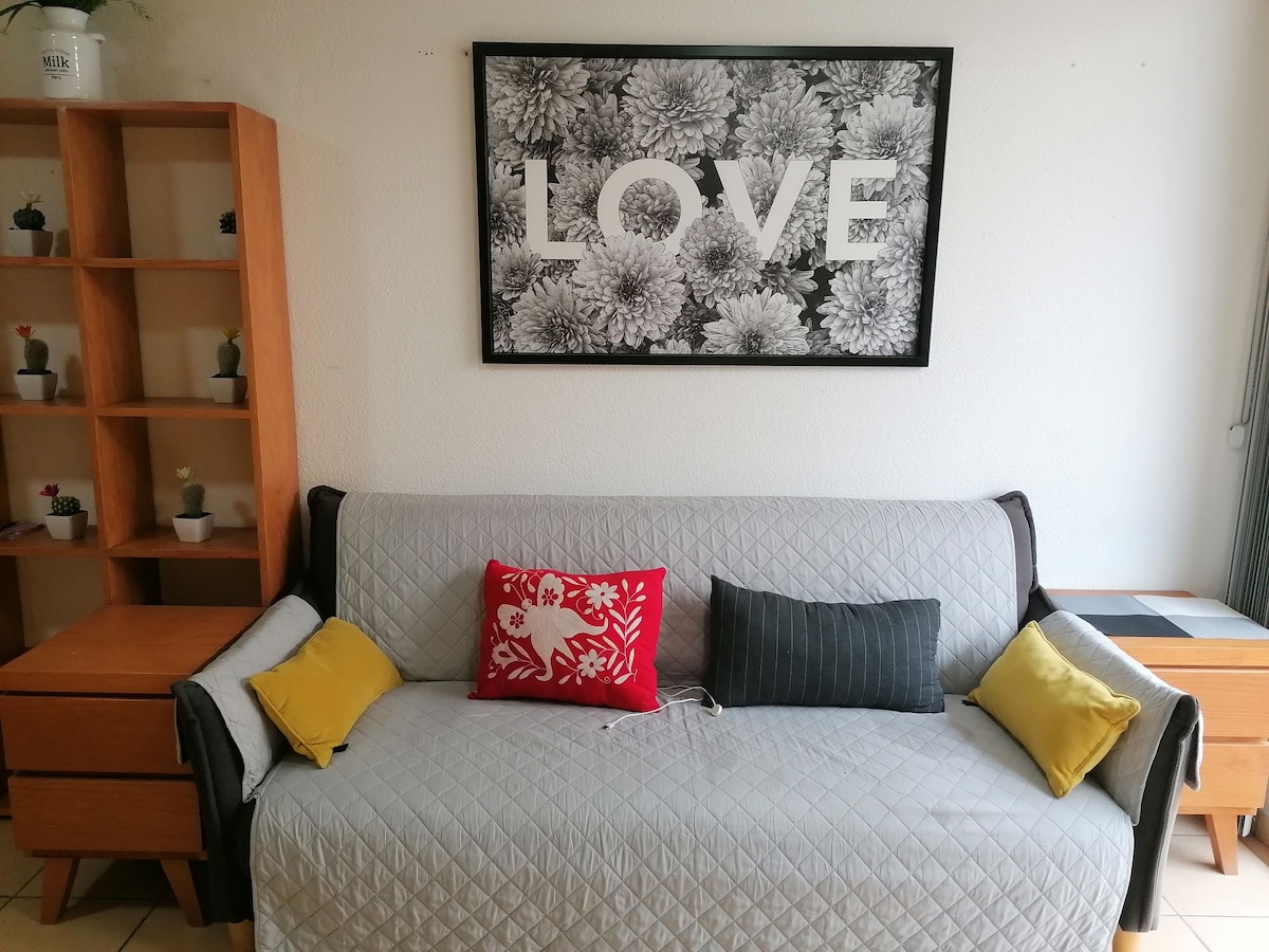 Propiedad de Airbnb exitosa: A beautiful apartment awaits you en Anahuác 2ª Sección
