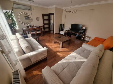 3+1 apartment near Bornova metro hospital