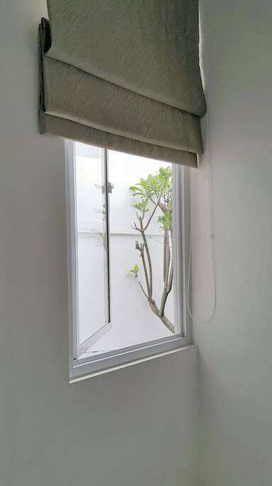 bedroom view (backyard view)