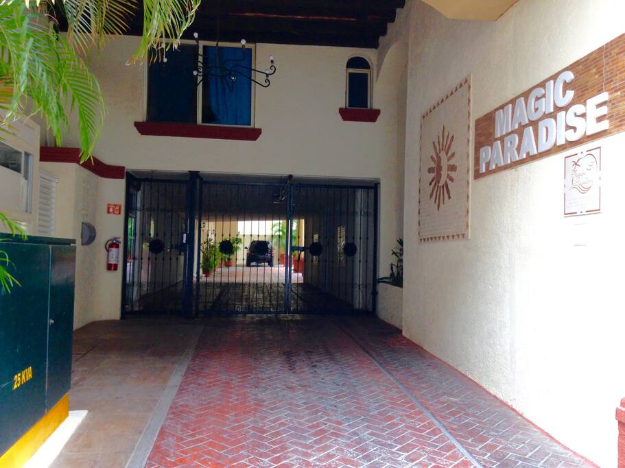 Entrada del Edifico
