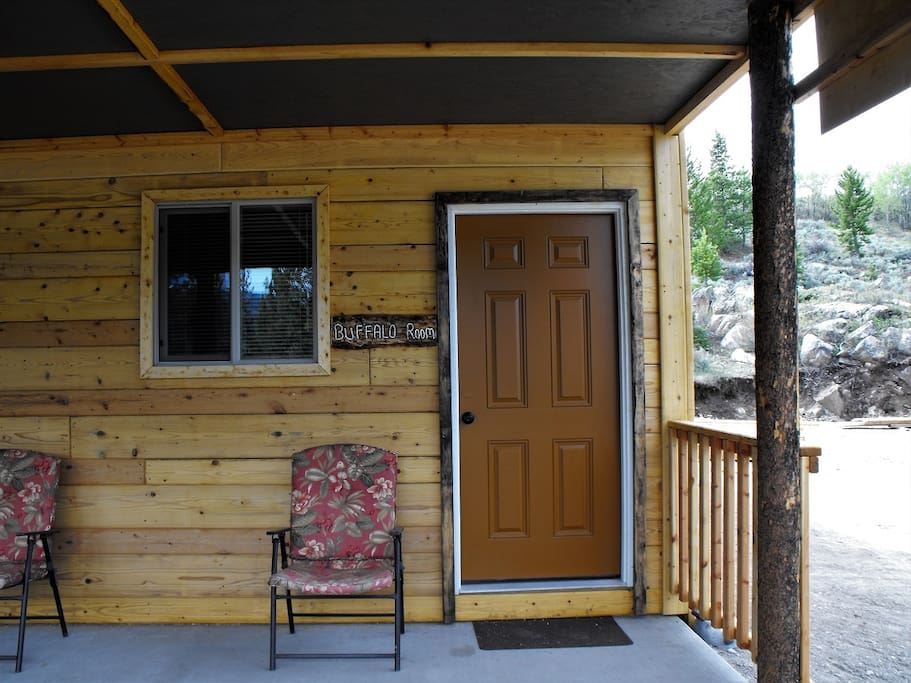 The Buffalo Room entry door!