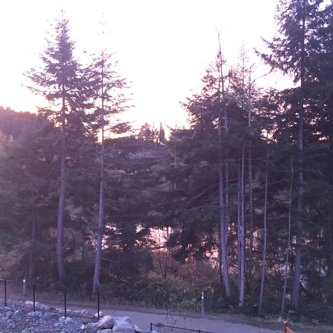 Backs onto pond. Local walking trails