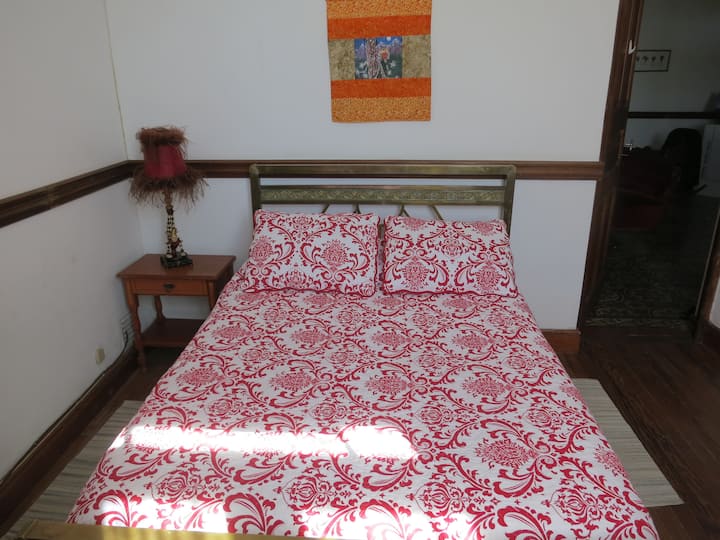 Una de las suites privadas.