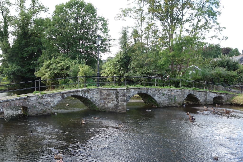Beautiful River Kensey with a bridge