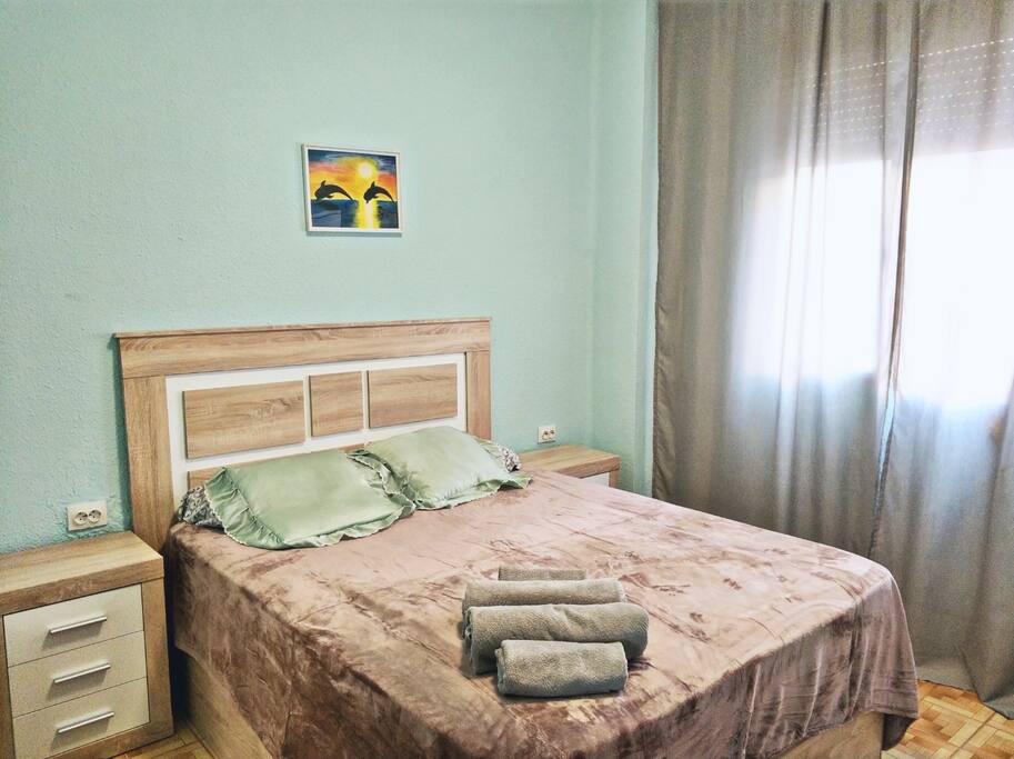Спальня 1, двуспальная кровать 150 см