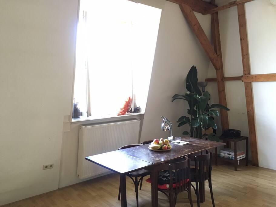 Large dining table