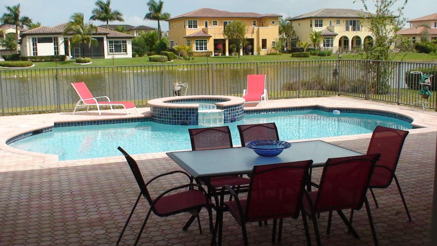 6,800 SF. 8/5 pool spa water view gallery image 2