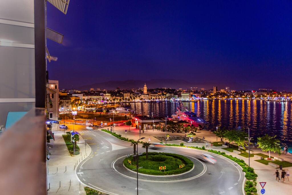 Breathtaking view from balcony