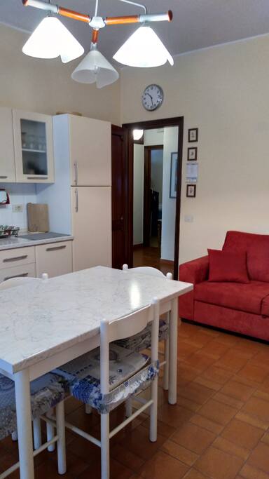 sala con angolo cottura