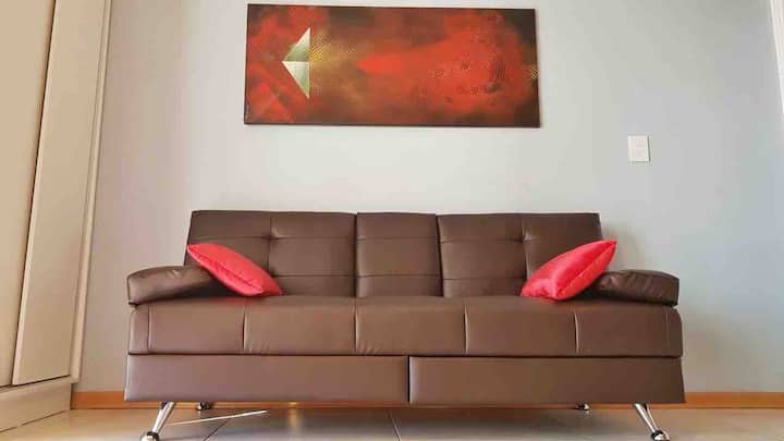 С меблированной 1 спальней в San Nicolás