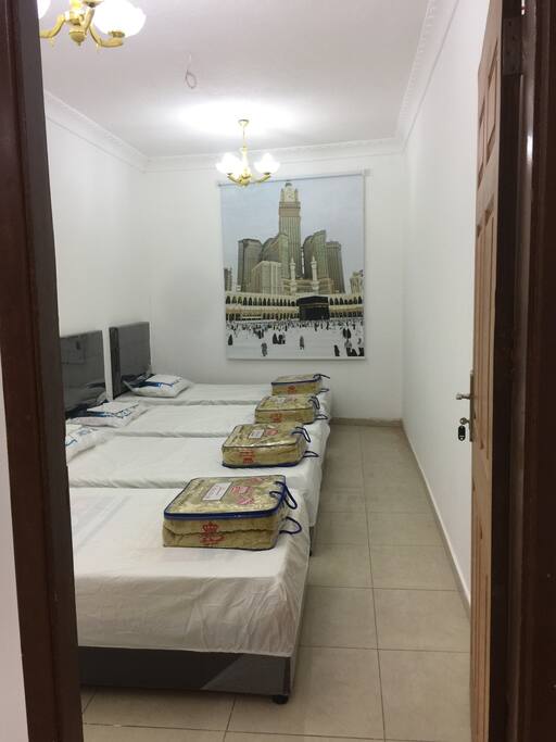 This one room four beds